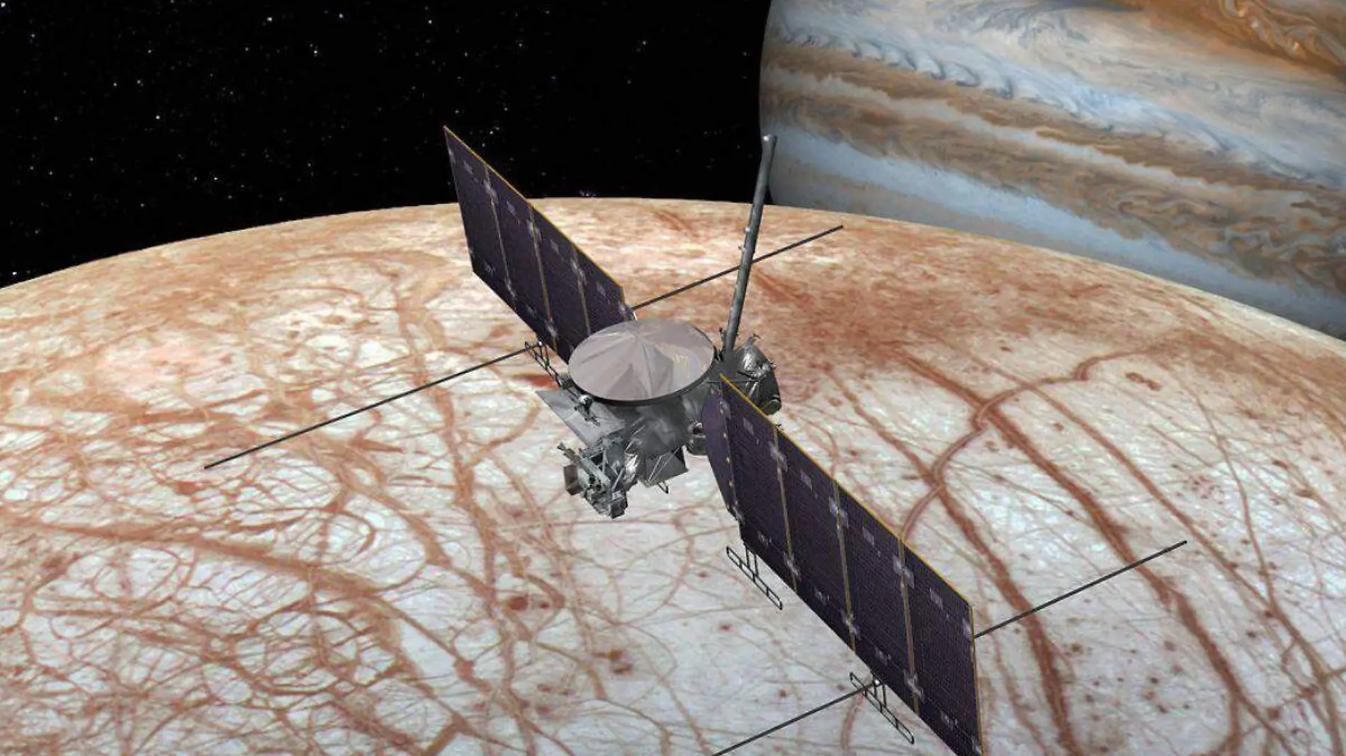 NASA sobevuela Europa 